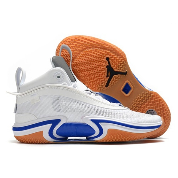 Air Jordan 36 White Blue