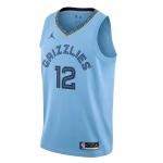 Баскетбольная джерси Ja Morant Memphis Grizzlies Jordan Blue