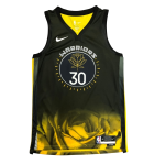 Баскетбольная джерси Nike Stephen Curry Golden State Warriors 22:23 City Edition
