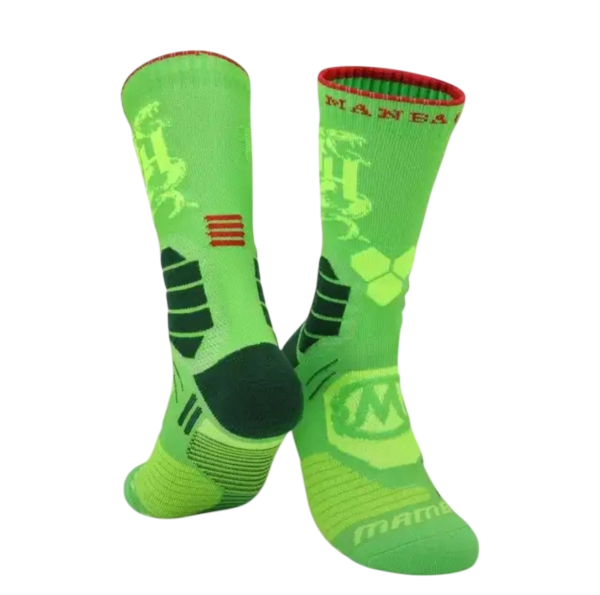 Баскетбольные носки Mamba Mentality Green
