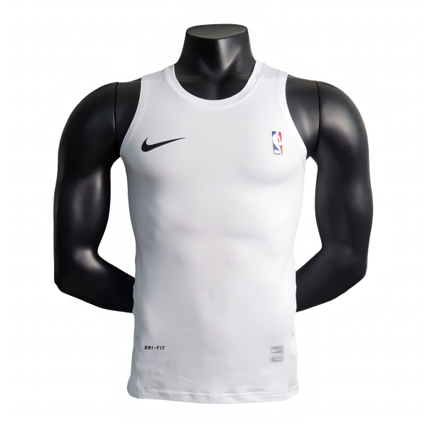 белая спортивная майка Найк НБА