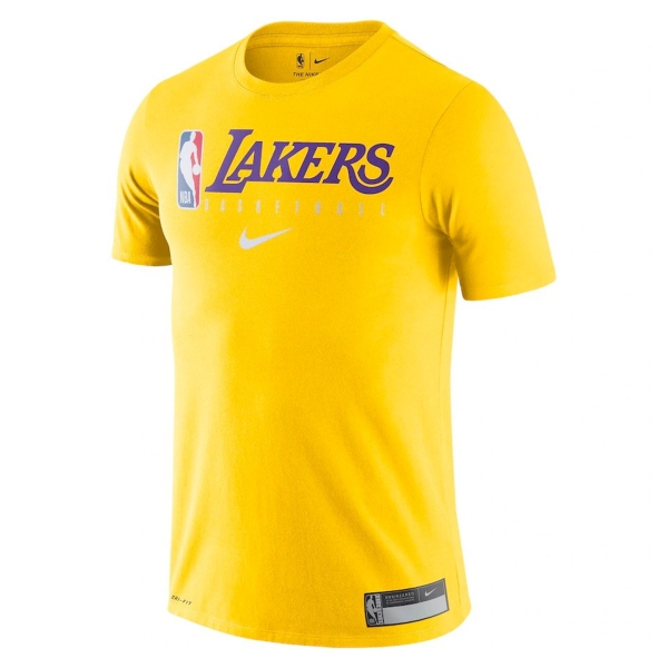 Футболка Lakers NBA Yellow Purple