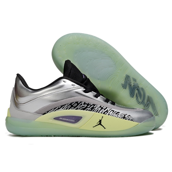 Jordan Zion 4 Damascus Steel